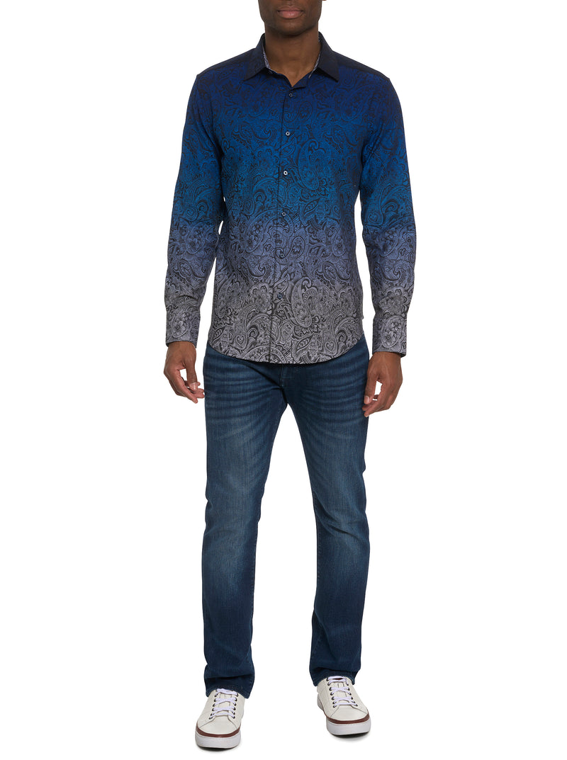 DUSK LONG SLEEVE BUTTON DOWN SHIRT