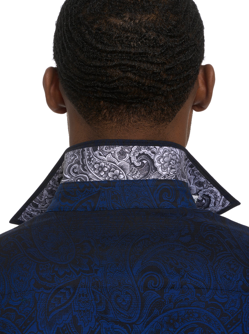 DUSK LONG SLEEVE BUTTON DOWN SHIRT