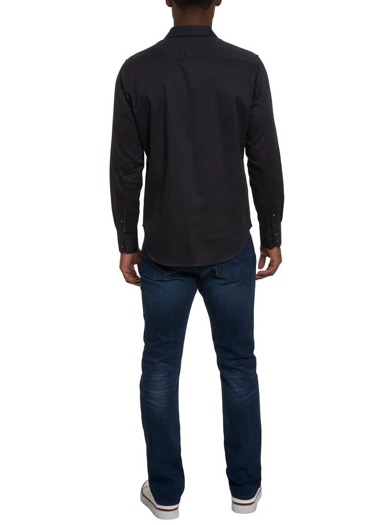 AMAIRA LONG SLEEVE BUTTON DOWN SHIRT