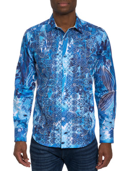 LIMITED EDITION FLORAL ESCAPE BUTTON FRONT SHIRT