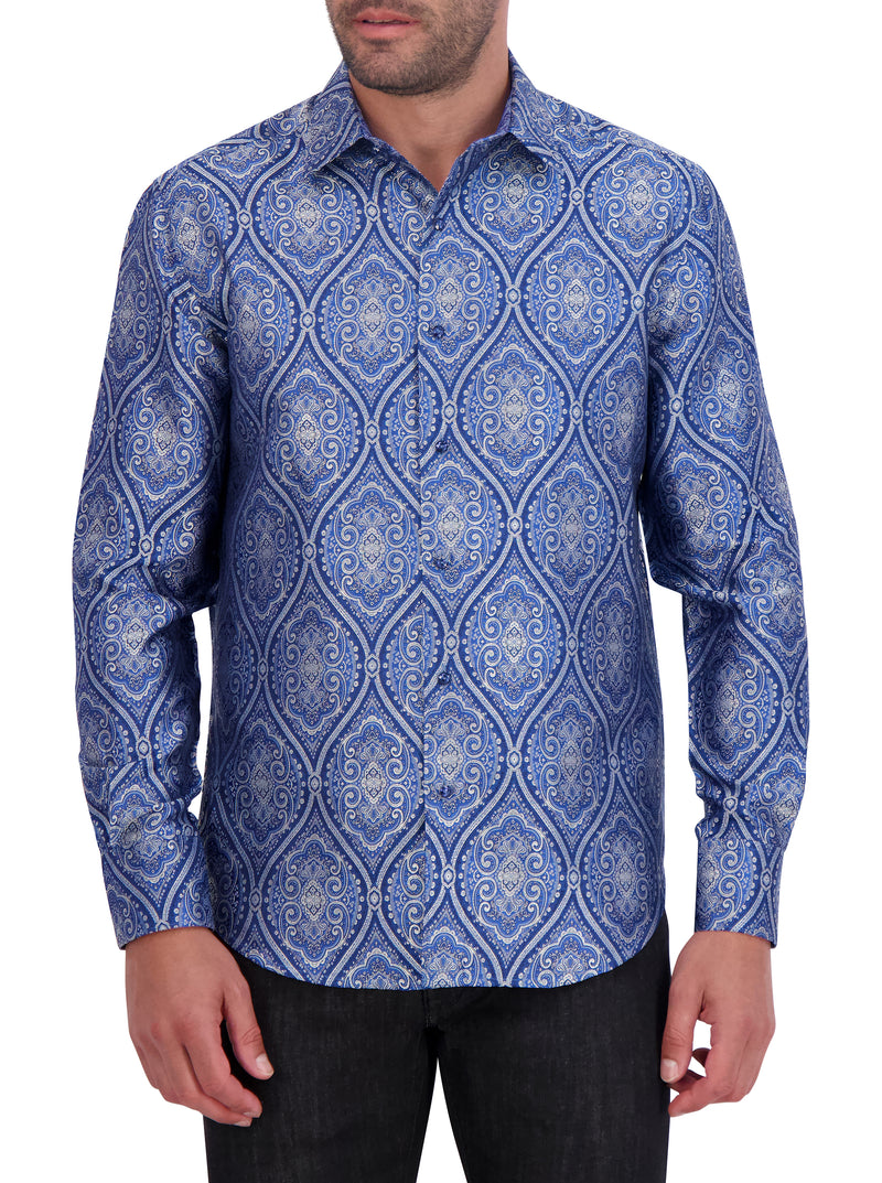 LIMITED EDITION SOVEREIGNTY LONG SLEEVE BUTTON DOWN SHIRT