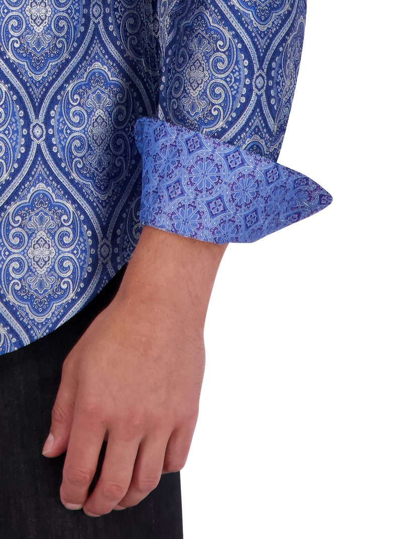 LIMITED EDITION SOVEREIGNTY LONG SLEEVE BUTTON DOWN SHIRT