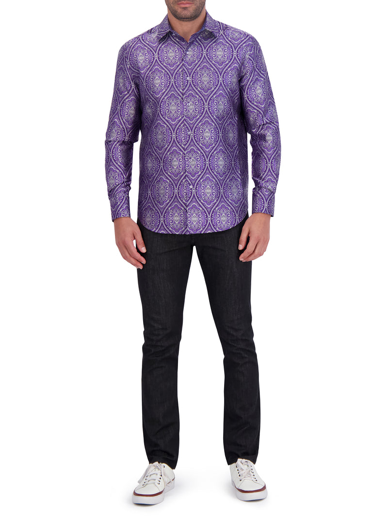 LIMITED EDITION SOVEREIGNTY LONG SLEEVE BUTTON DOWN SHIRT