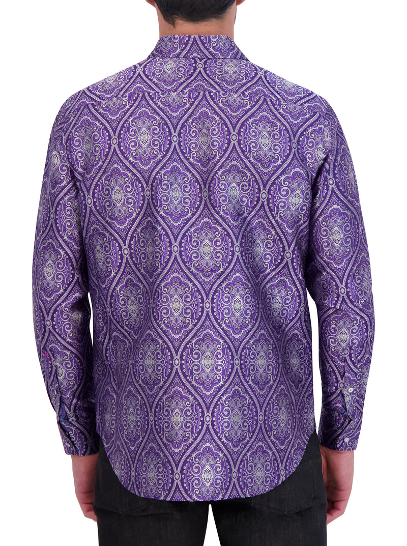 LIMITED EDITION SOVEREIGNTY LONG SLEEVE BUTTON DOWN SHIRT