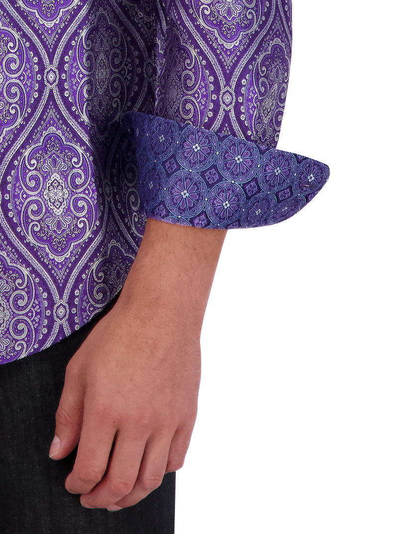 LIMITED EDITION SOVEREIGNTY LONG SLEEVE BUTTON DOWN SHIRT