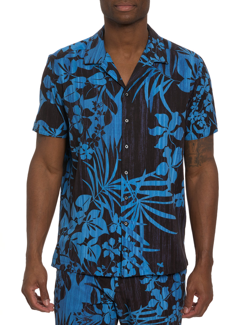 DRIFT AWAY SHORT SLEEVE BUTTON DOWN SHIRT