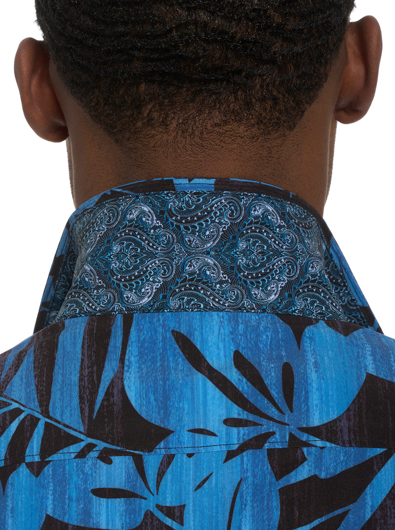 DRIFT AWAY SHORT SLEEVE BUTTON DOWN SHIRT