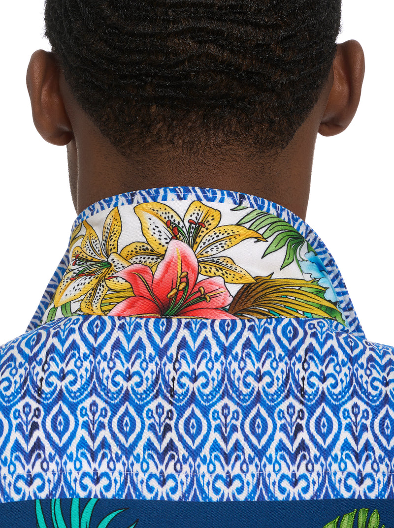SHERE KHAN SHORT SLEEVE BUTTON DOWN SHIRT