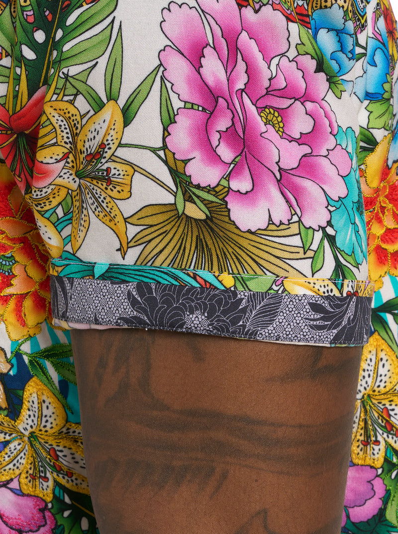 SHERE KHAN SHORT SLEEVE BUTTON DOWN SHIRT