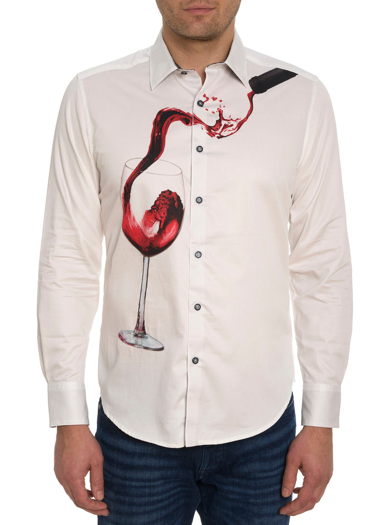 SAGER LONG SLEEVE BUTTON DOWN SHIRT