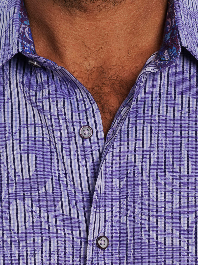 RUM SWIZZLE SHORT SLEEVE BUTTON DOWN SHIRT