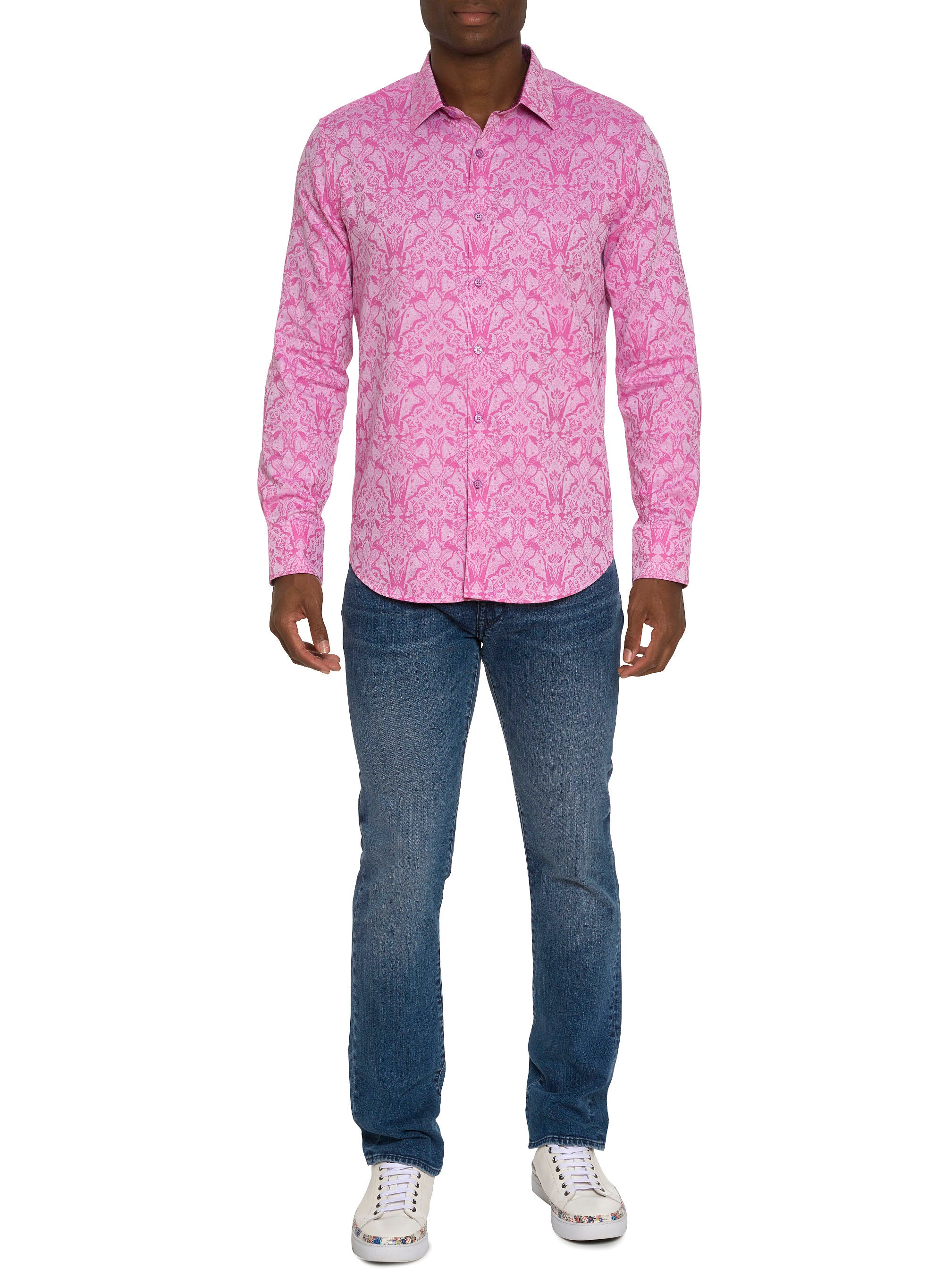 HIGHLAND LONG SLEEVE BUTTON DOWN SHIRT