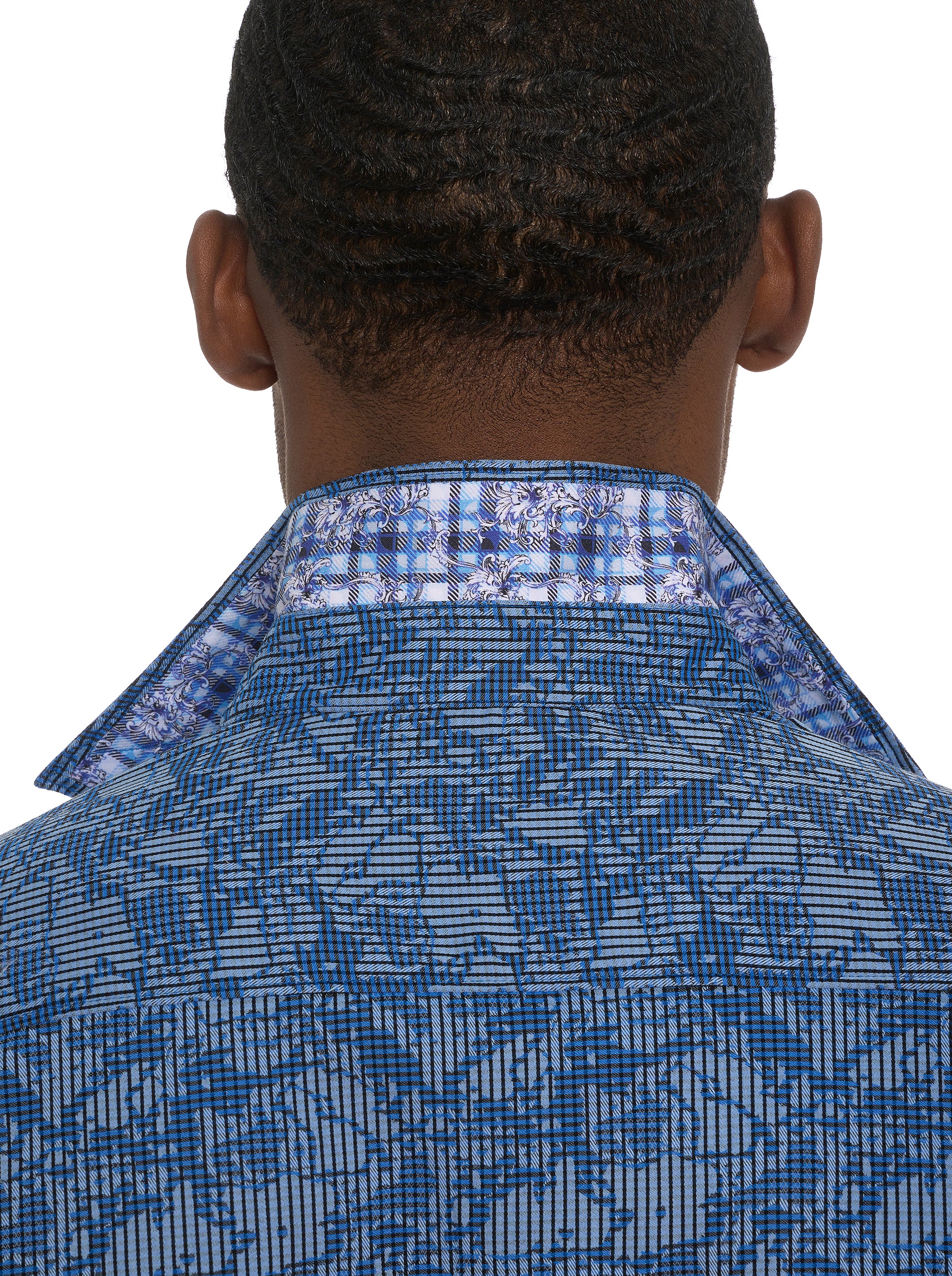ELECTRIC SLIDE LONG SLEEVE BUTTON DOWN SHIRT