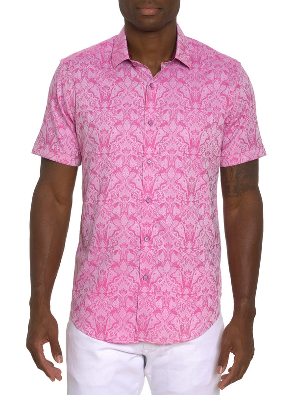 HIGHLAND SHORT SLEEVE BUTTON DOWN SHIRT