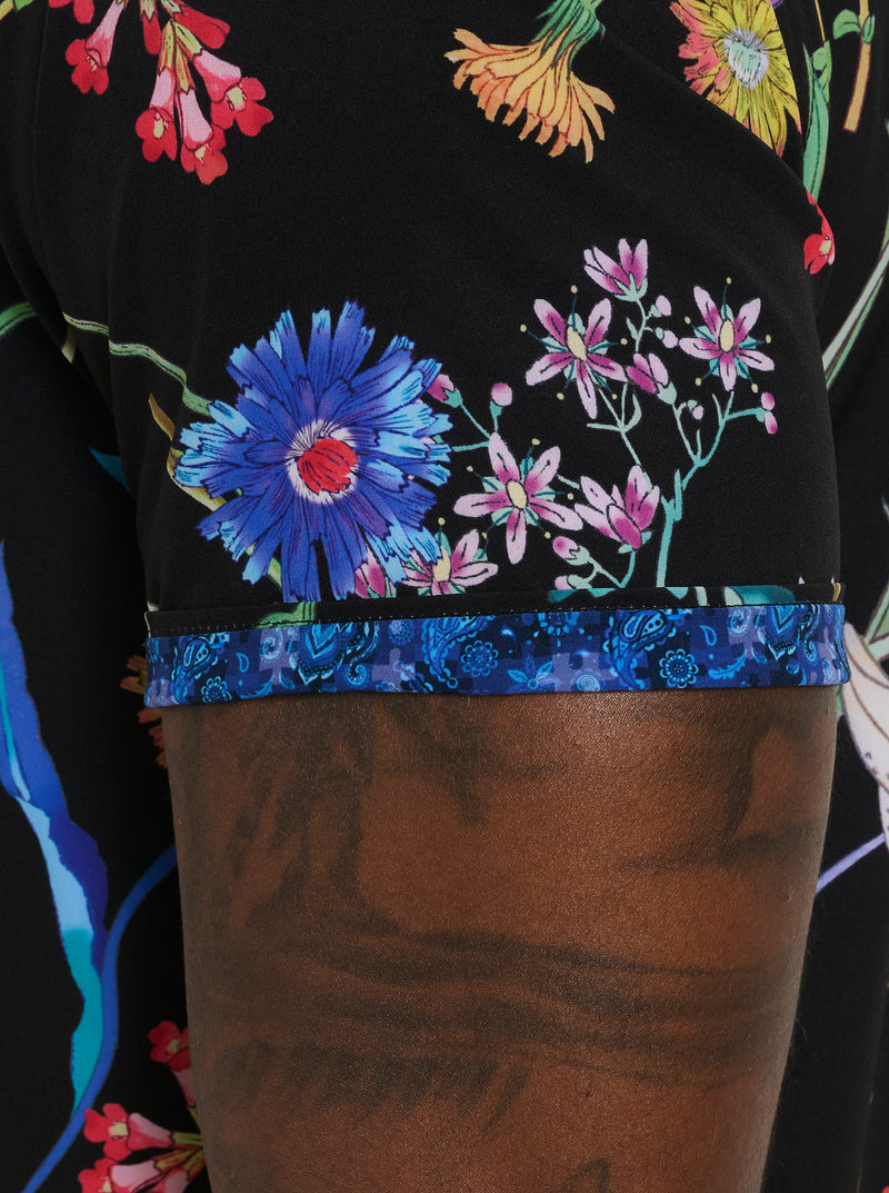 BOTANIC HEAVEN PERFORMANCE SHORT SLEEVE BUTTON DOWN SHIRT