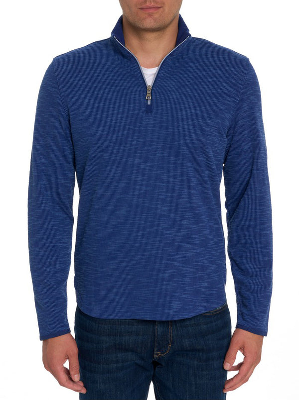 SPEILBERG 1/4 ZIP LONG SLEEVE KNIT