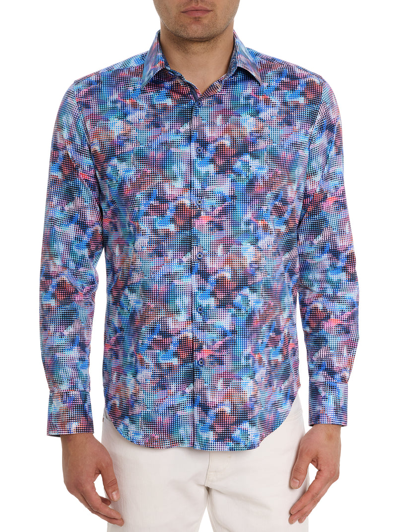OUTER BANKS LONG SLEEVE BUTTON DOWN SHIRT Robert Graham