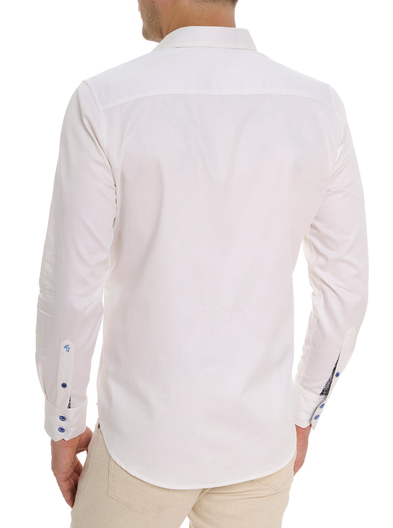 ALL-IN LONG SLEEVE BUTTON DOWN SHIRT