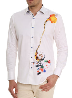 ALL-IN LONG SLEEVE BUTTON DOWN SHIRT