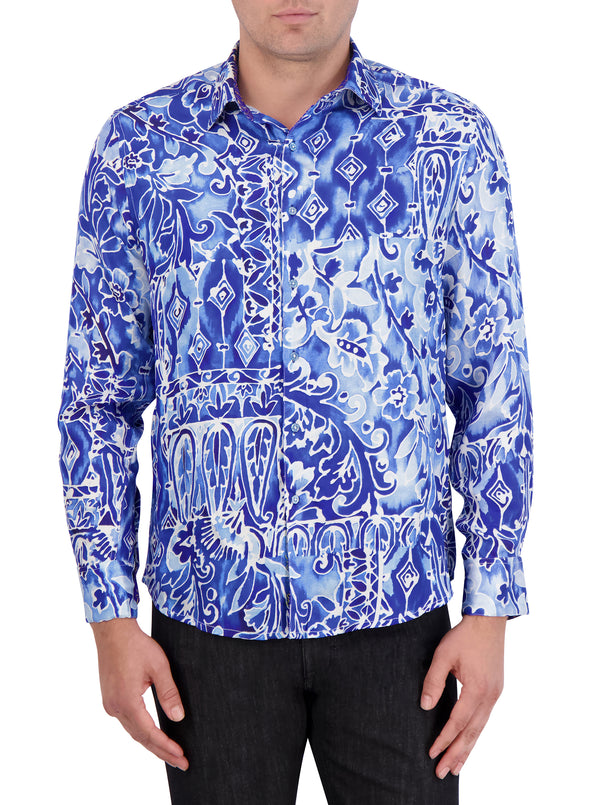 LIMITED EDITION JAIPORE LONG SLEEVE BUTTON DOWN SHIRT