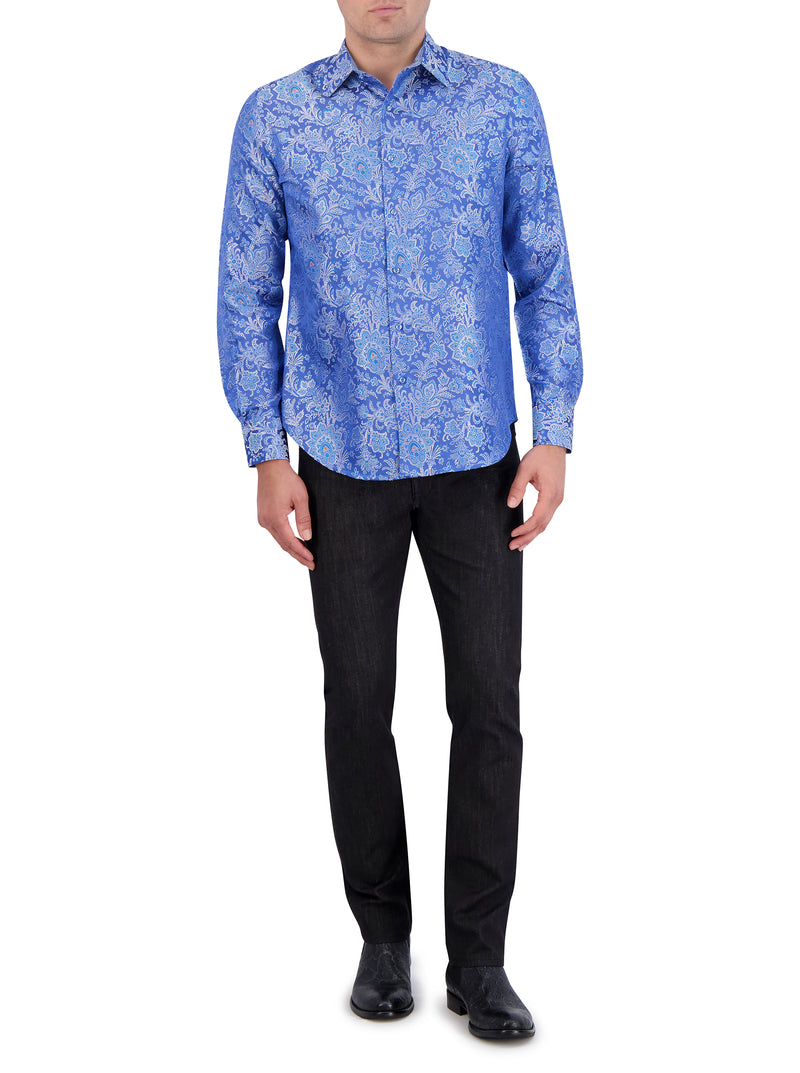 LIMITED EDITION PORTIERE LONG SLEEVE BUTTON DOWN SHIRT