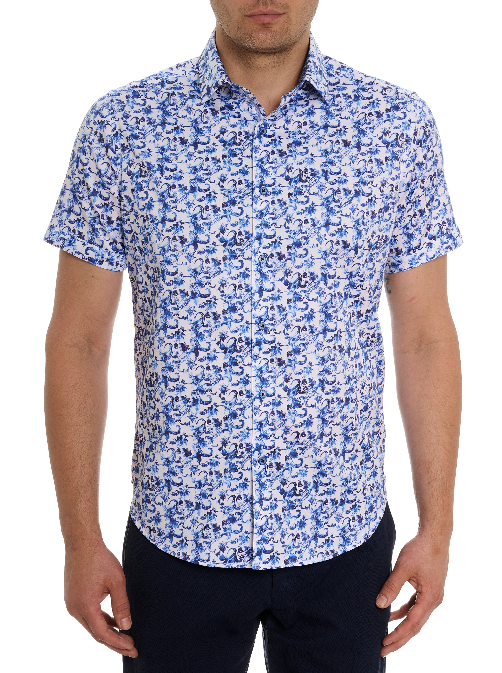 KAANAPALI SHORT SLEEVE BUTTON DOWN SHIRT
