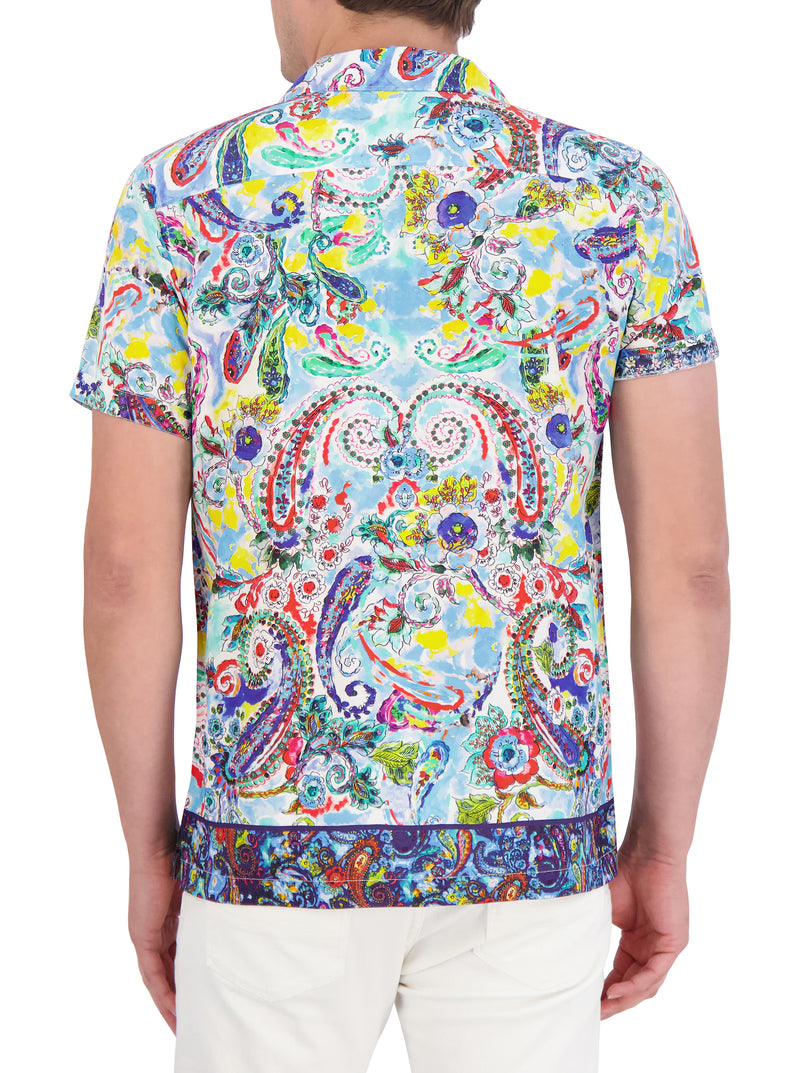 THE DRAKE SHORT SLEEVE BUTTON DOWN SHIRT