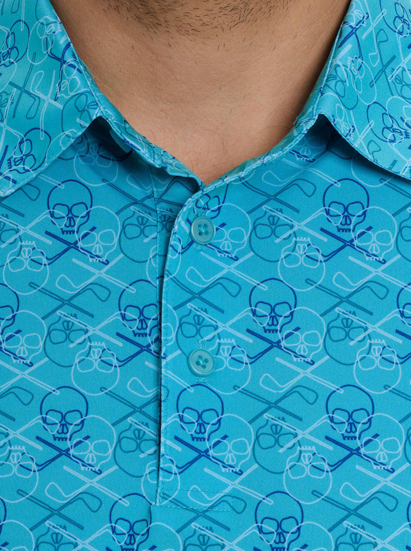 IRON SKULL PERFORMANCE POLO