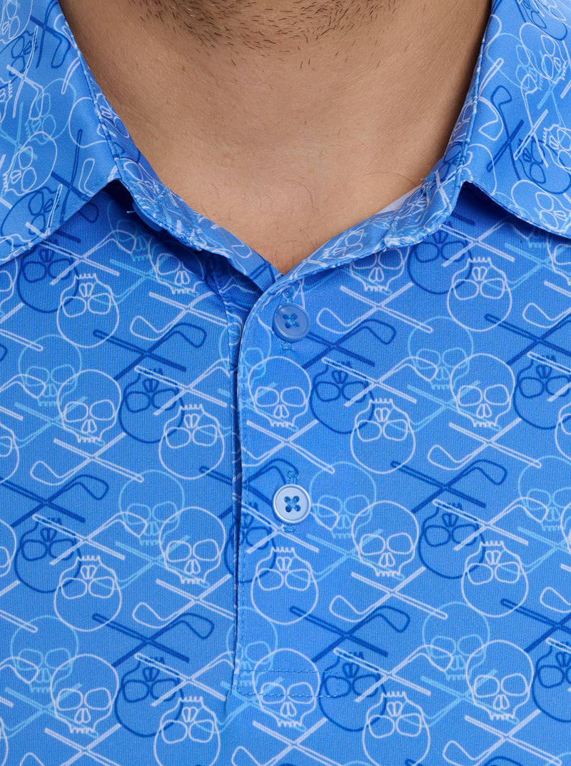IRON SKULL PERFORMANCE POLO