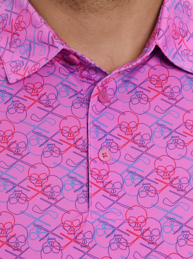 IRON SKULL PERFORMANCE POLO