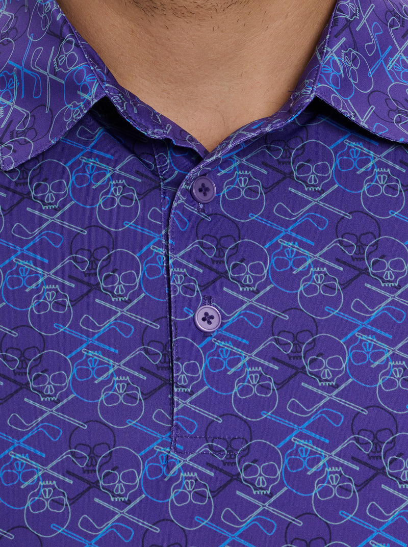 IRON SKULL PERFORMANCE POLO