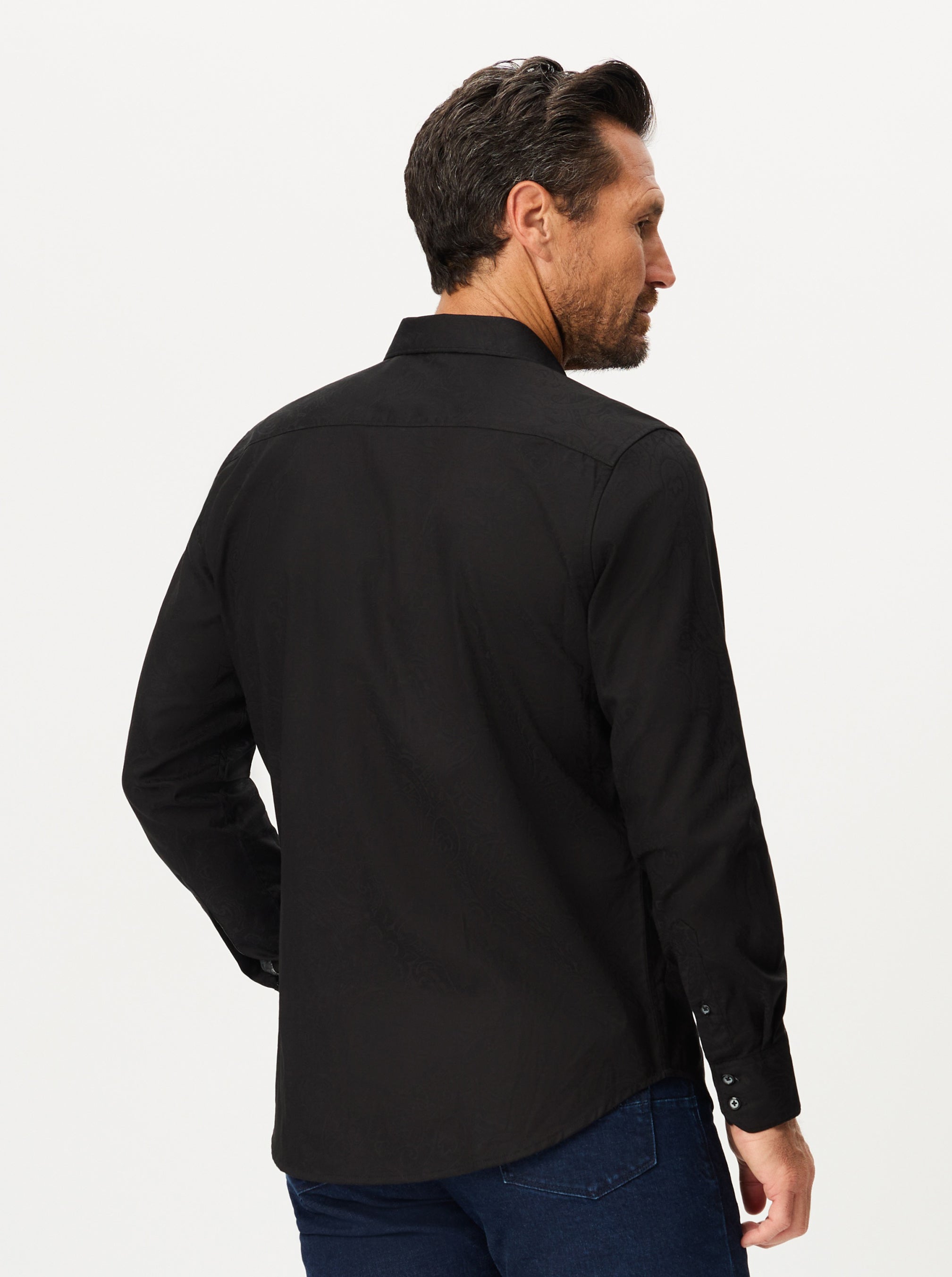 HUDSON LONG SLEEVE BUTTON DOWN SHIRT