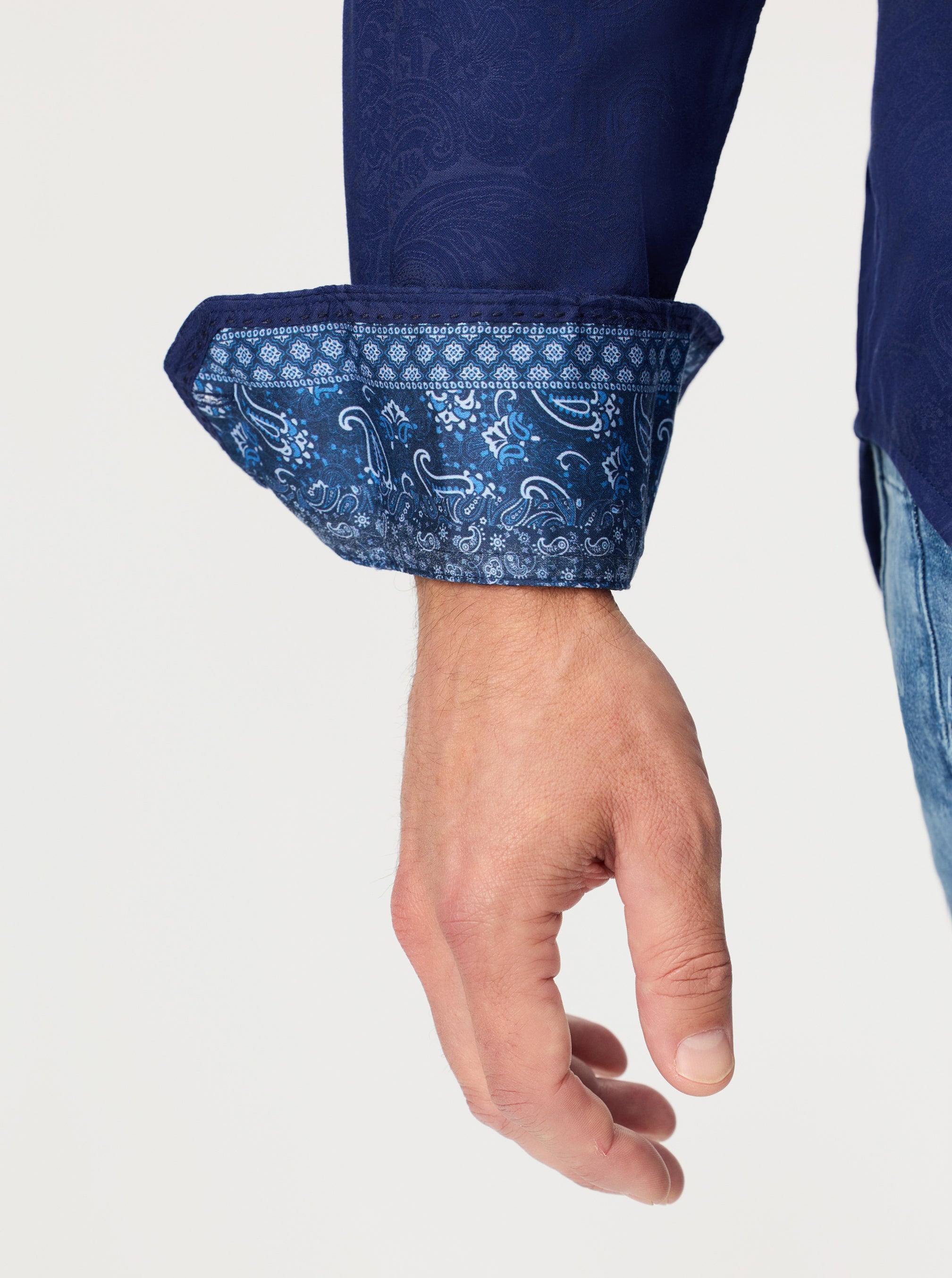HUDSON LONG SLEEVE BUTTON DOWN SHIRT