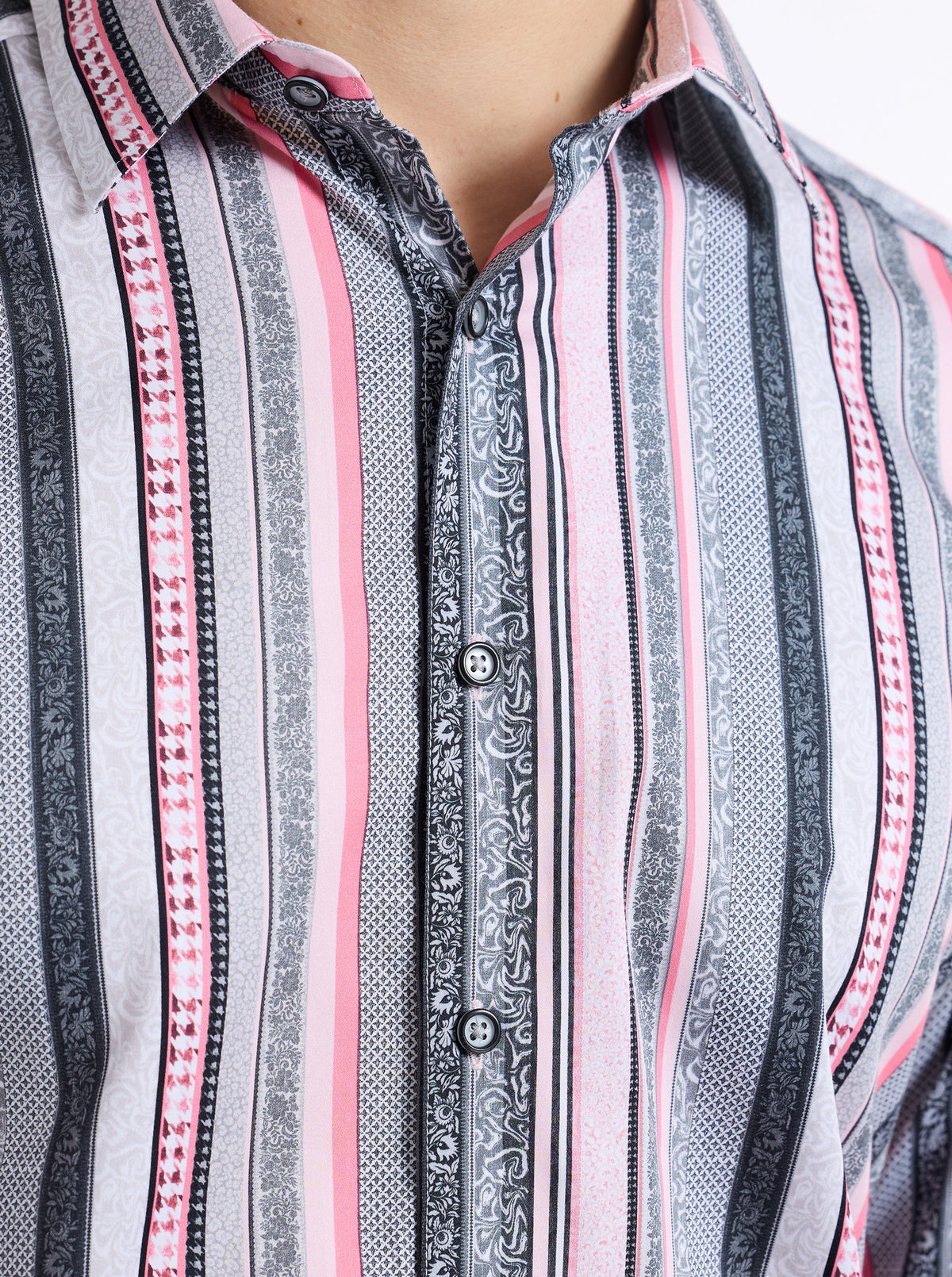 BRAMSHAW LONG SLEEVE BUTTON DOWN SHIRT BIG
