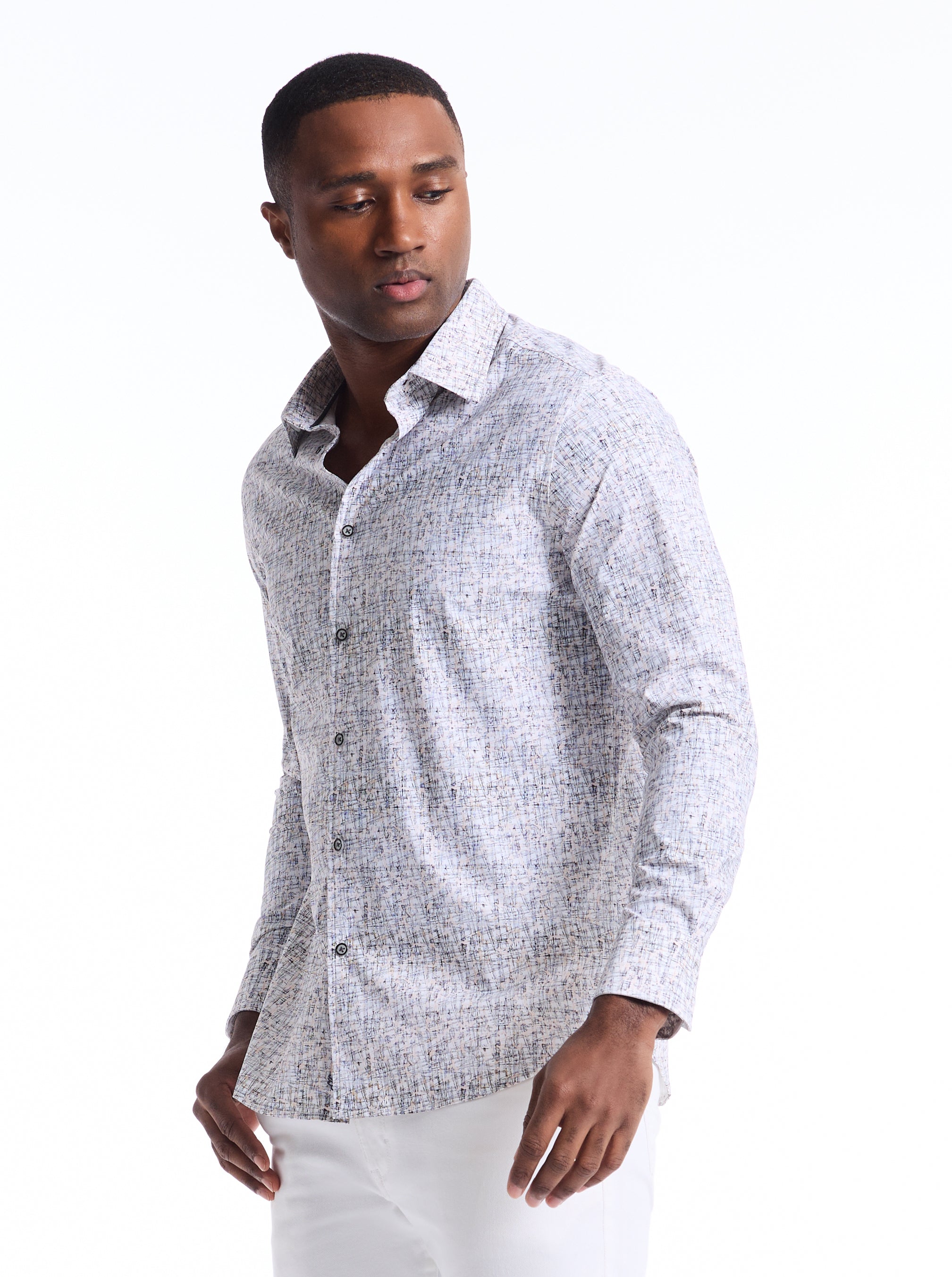 HAMMERSMITH LONG SLEEVE BUTTON DOWN SHIRT