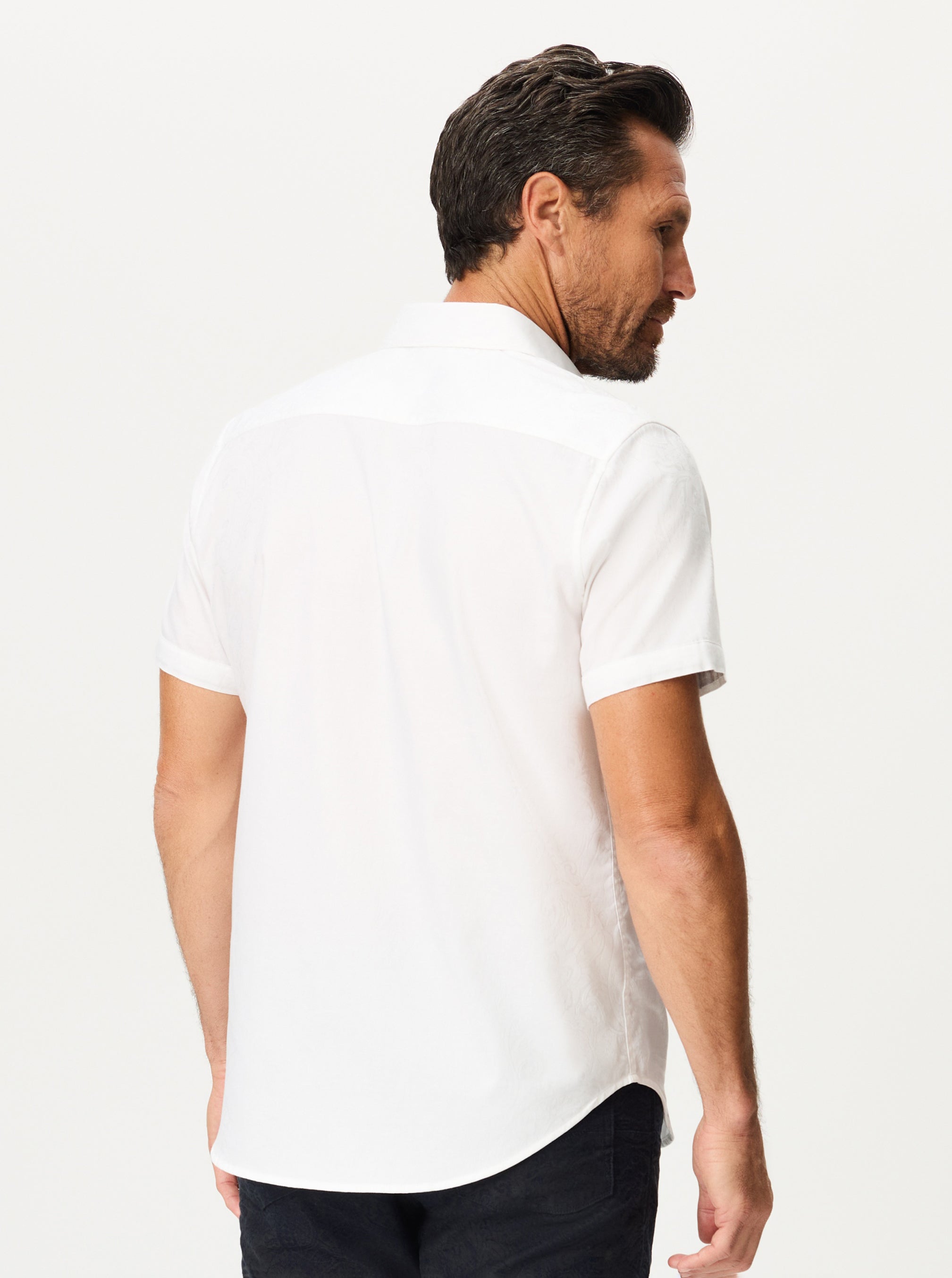 HUDSON SHORT SLEEVE BUTTON DOWN SHIRT
