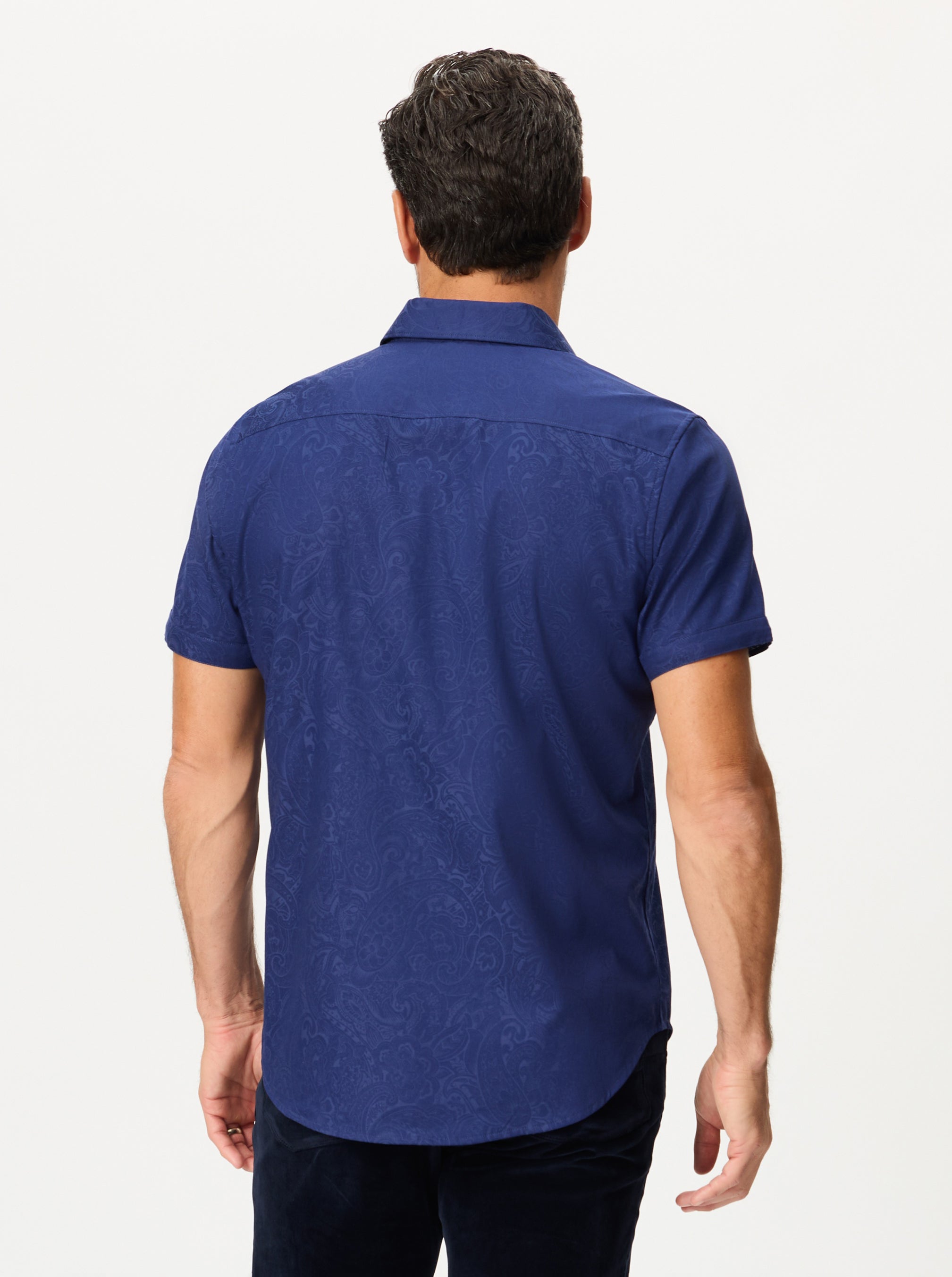 HUDSON SHORT SLEEVE BUTTON DOWN SHIRT