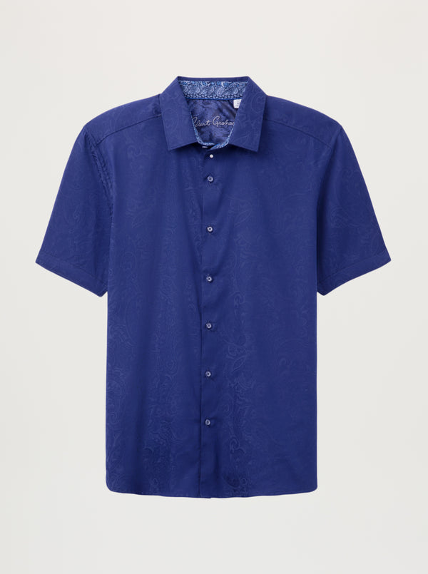 HUDSON SHORT SLEEVE BUTTON DOWN SHIRT