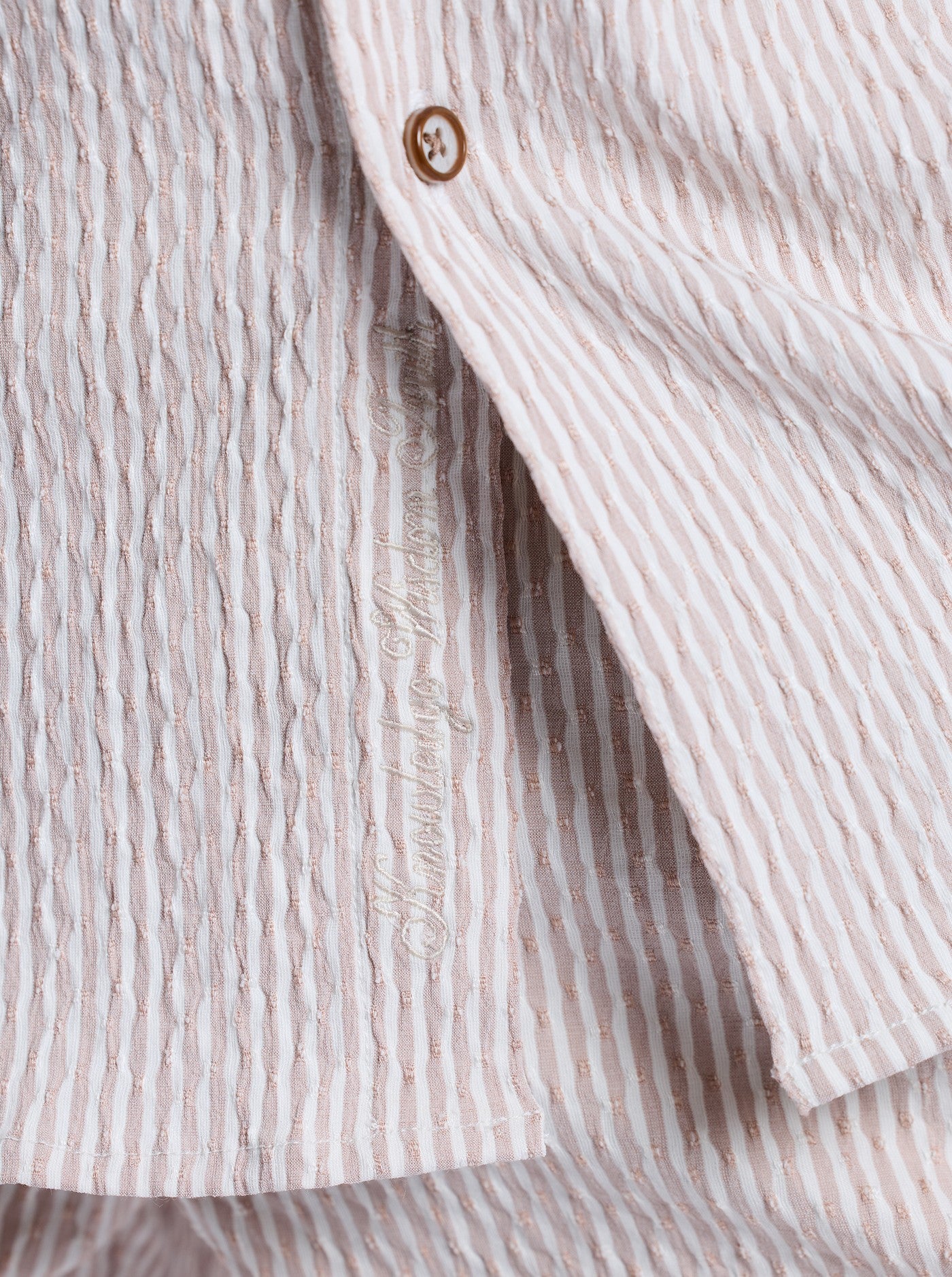 FORNILLO SHORT SLEEVE BUTTON DOWN SHIRT