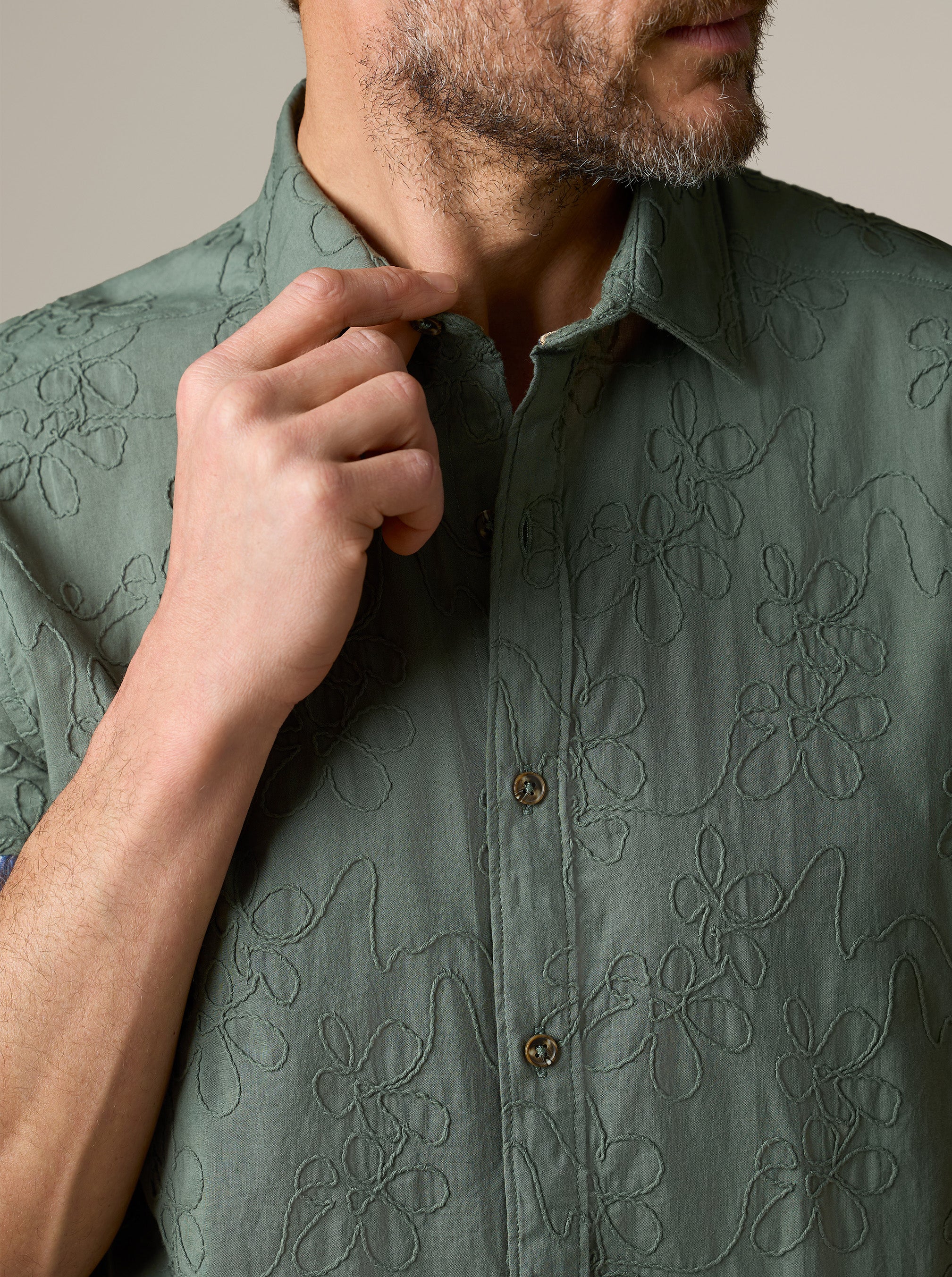 GRAFTON SHORT SLEEVE BUTTON DOWN SHIRT