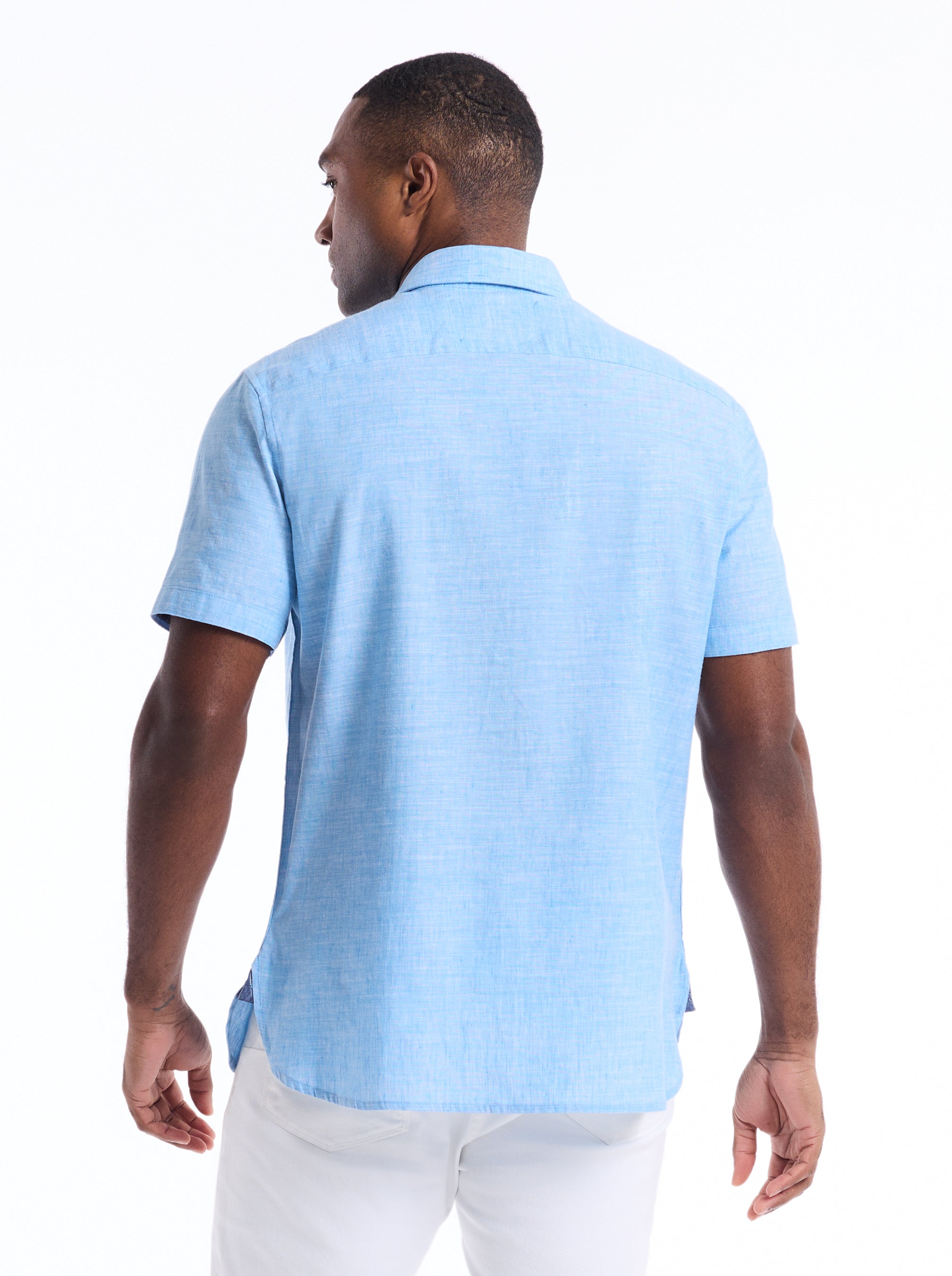 SUTTON SHORT SLEEVE BUTTON DOWN SHIRT