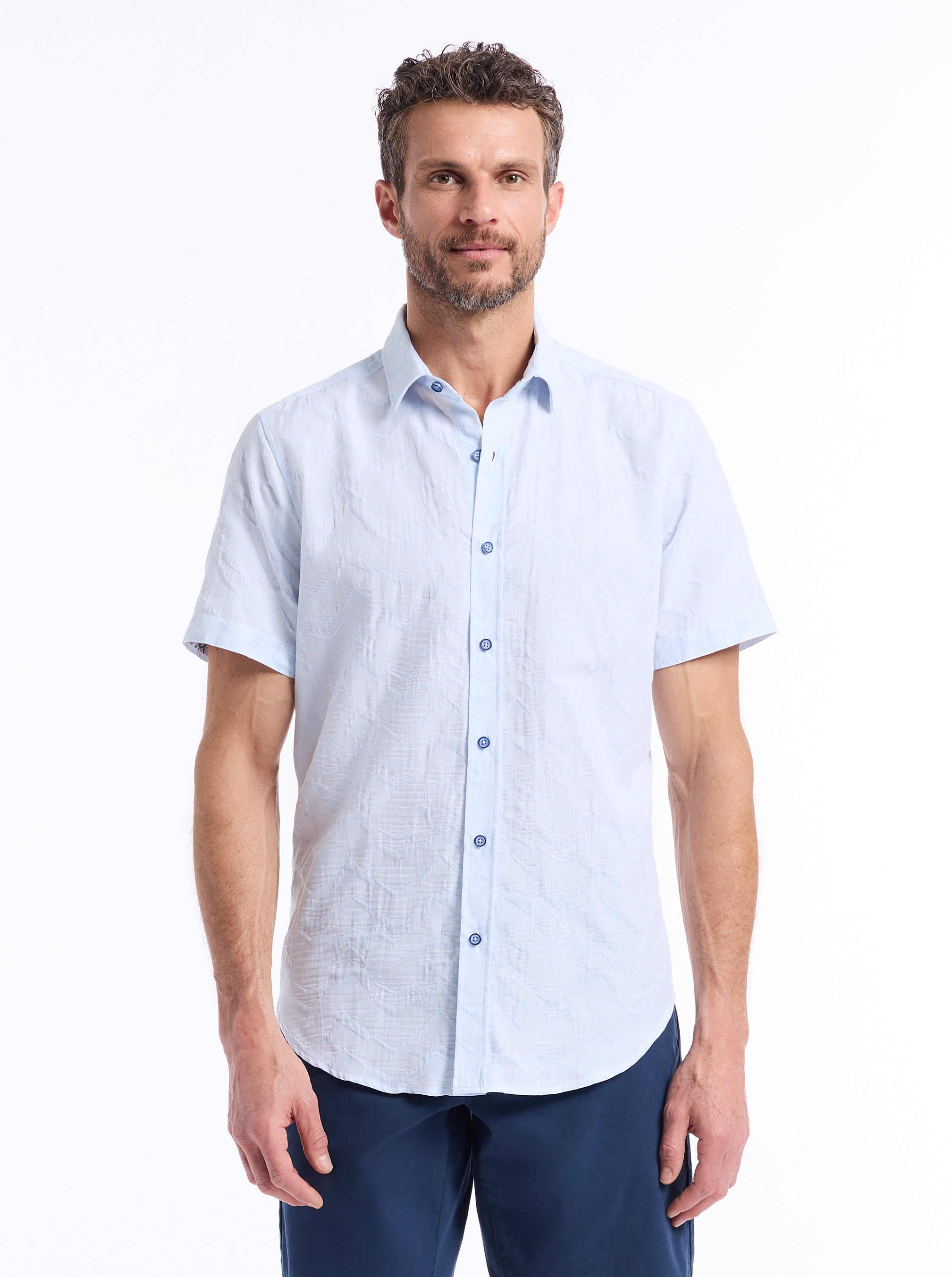 BRACKENBURY SHORT SLEEVE BUTTON DOWN SHIRT