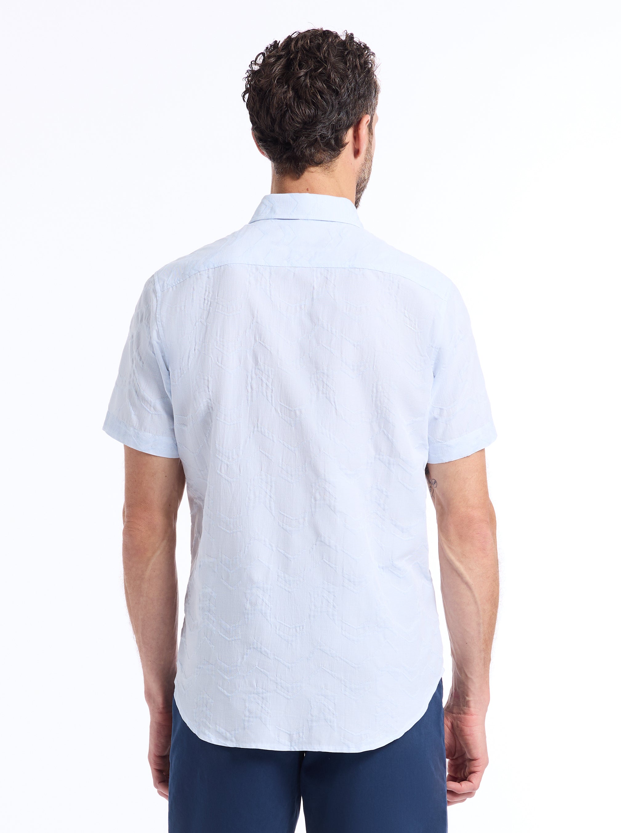 BRACKENBURY SHORT SLEEVE BUTTON DOWN SHIRT