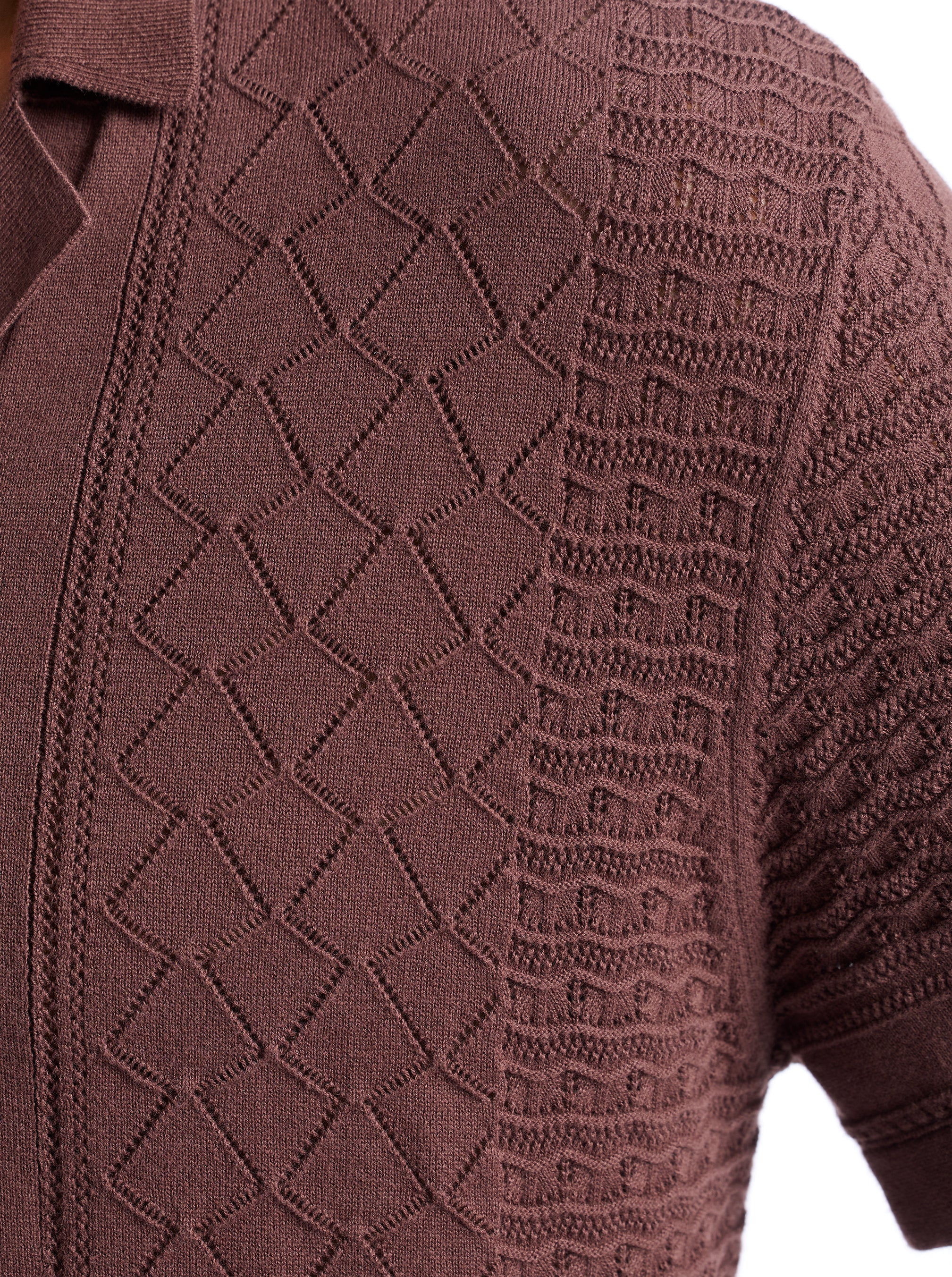 DELMAR SHORT SLEEVE SWEATER