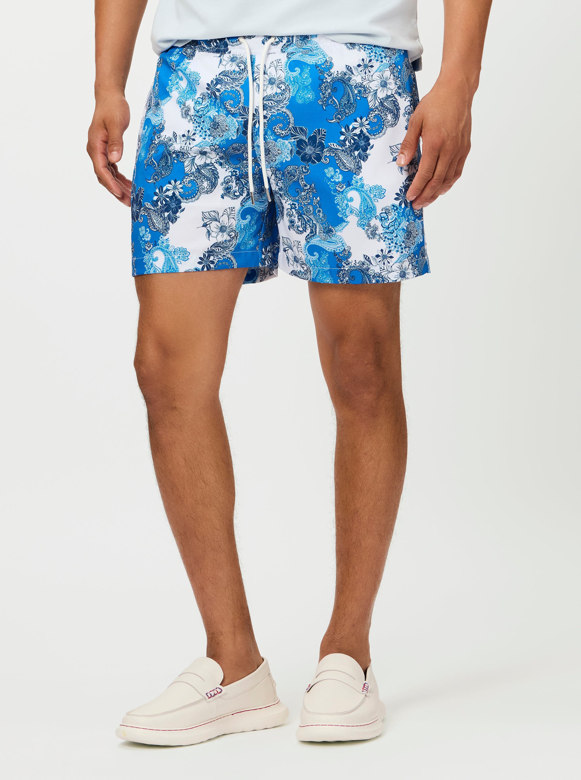 RG PAISLEY SWIM TRUNKS