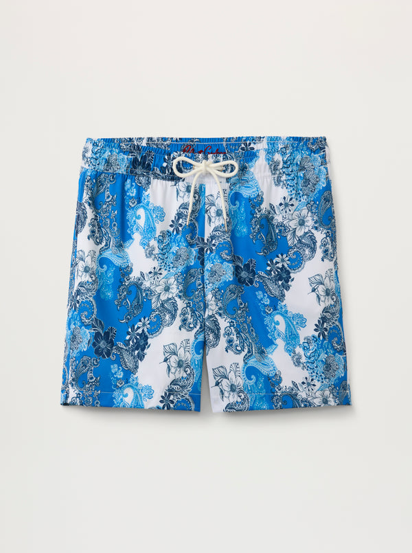 RG PAISLEY SWIM TRUNKS