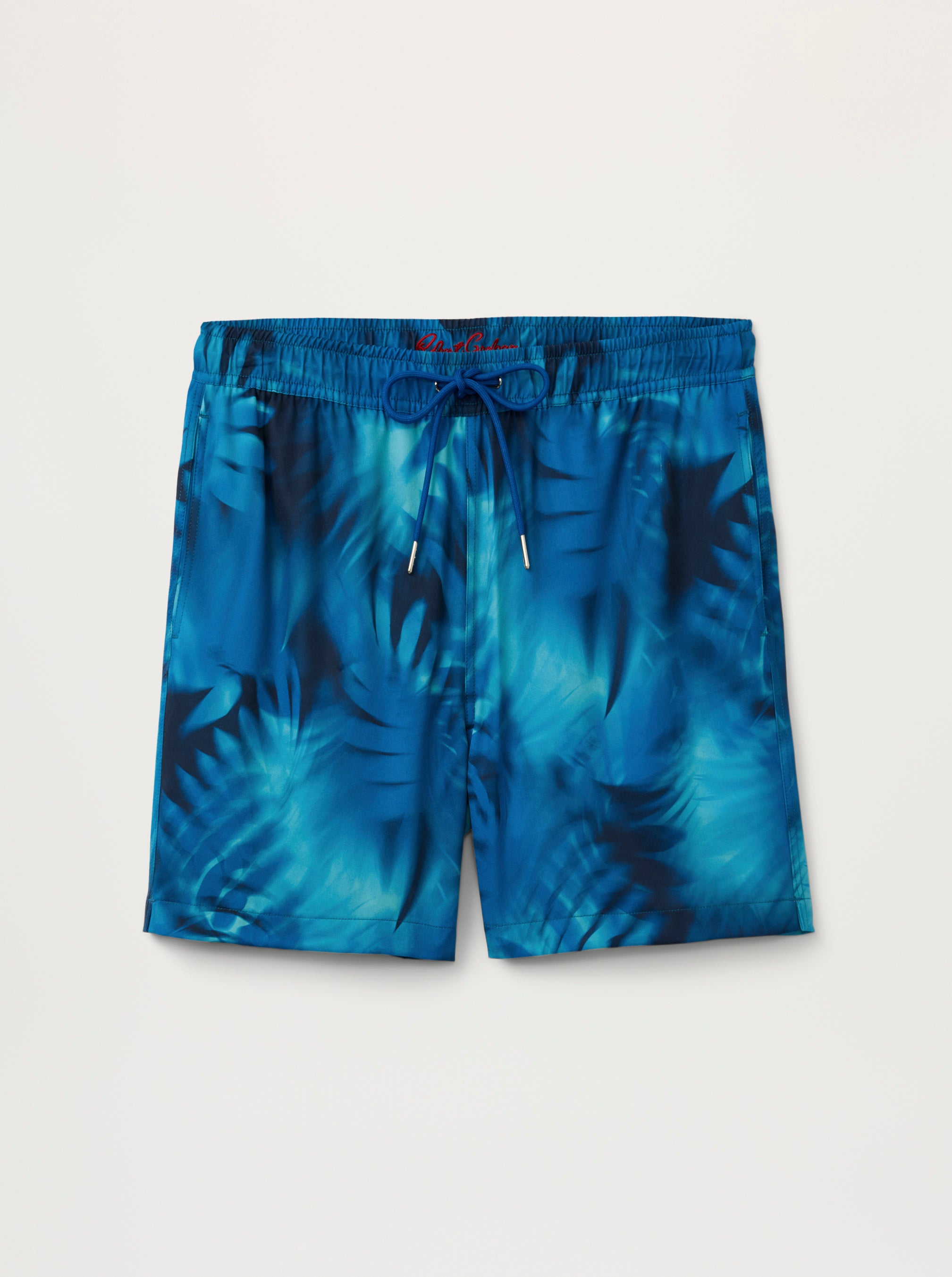 PALM LEAF SWIM TRUNKS