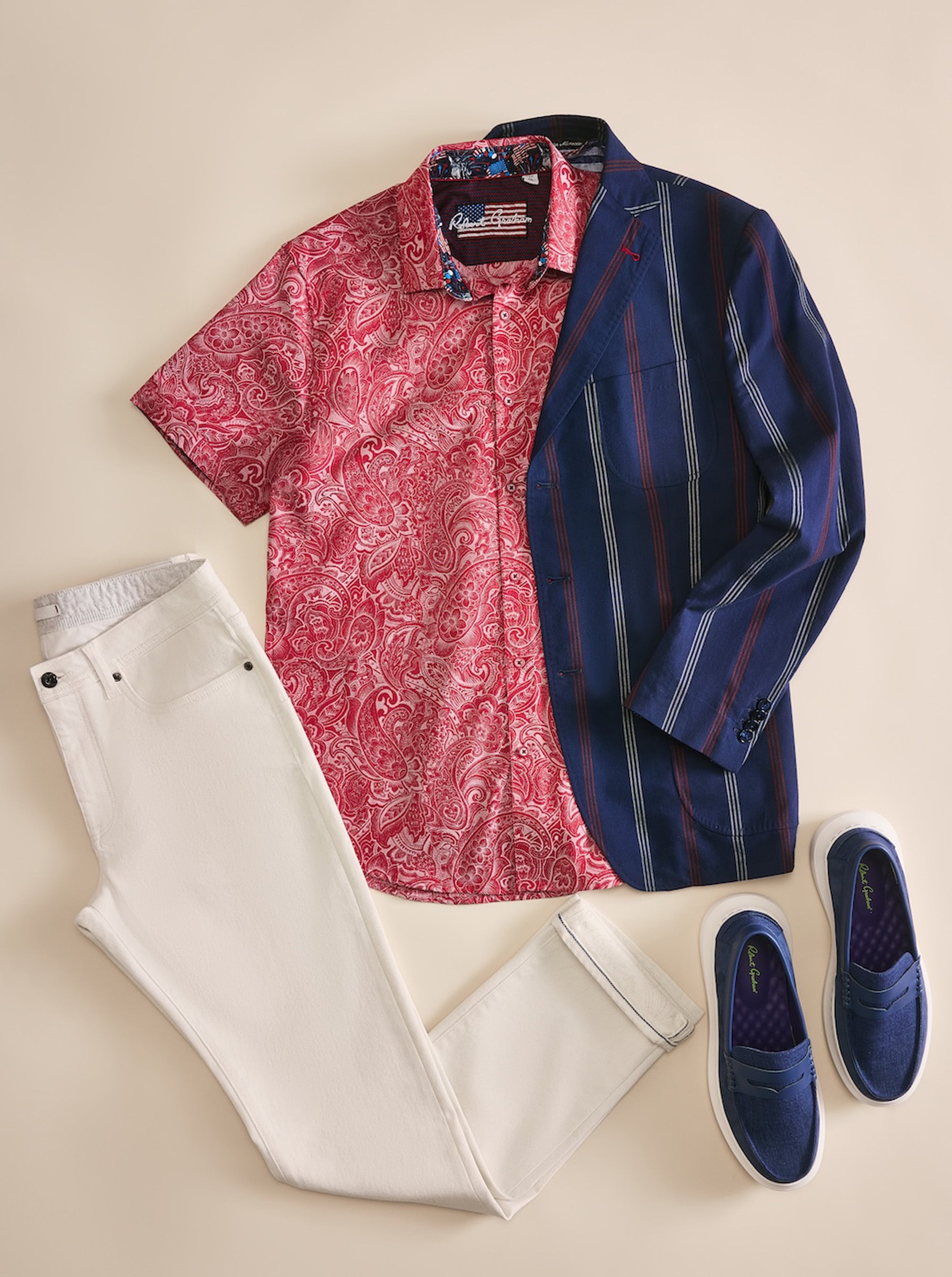 HUDSON SHORT SLEEVE BUTTON DOWN SHIRT