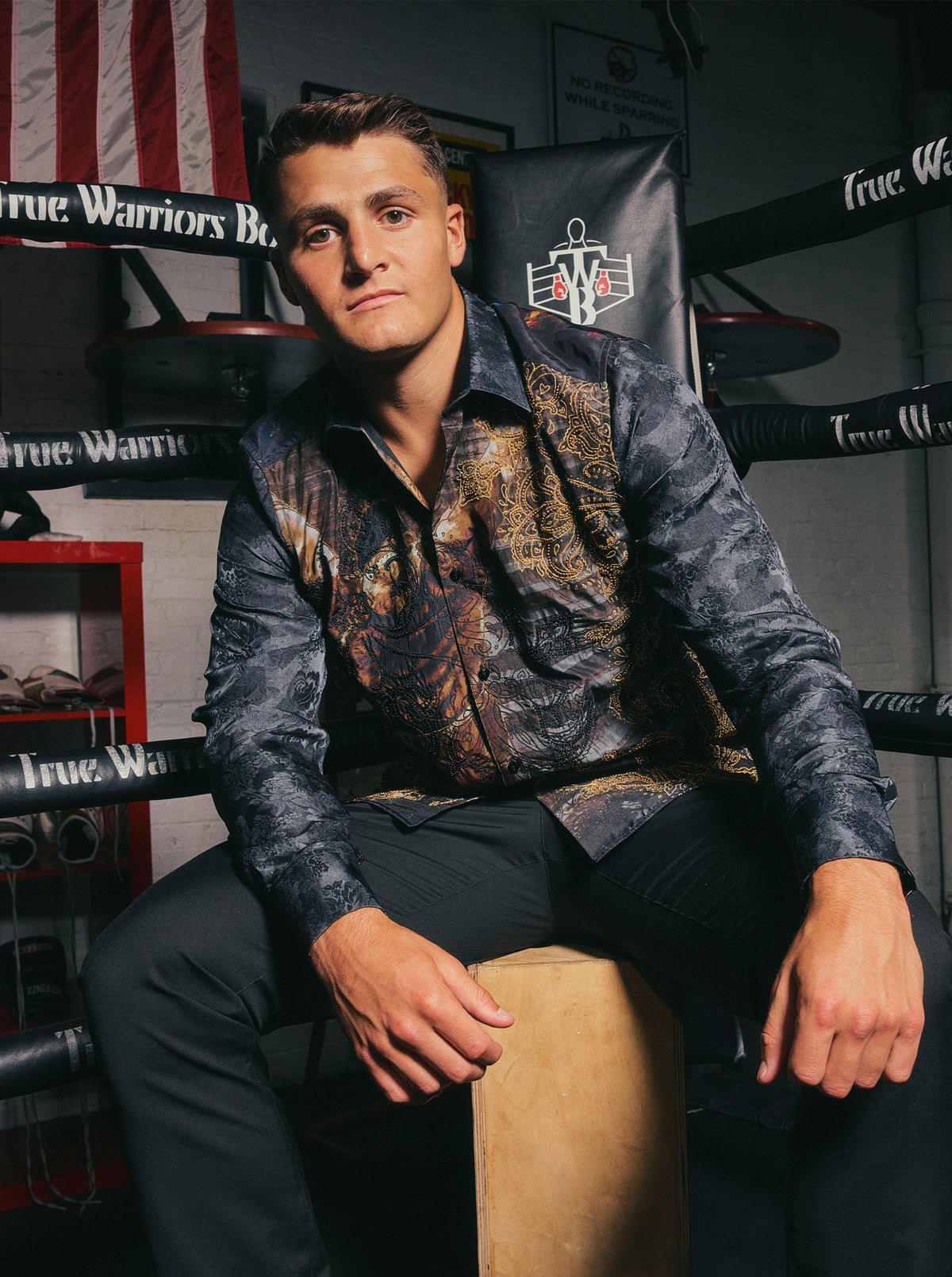 ROCKY 50TH X ROBERT GRAHAM LIMITED EDITION RING ROYALTY SHIRT