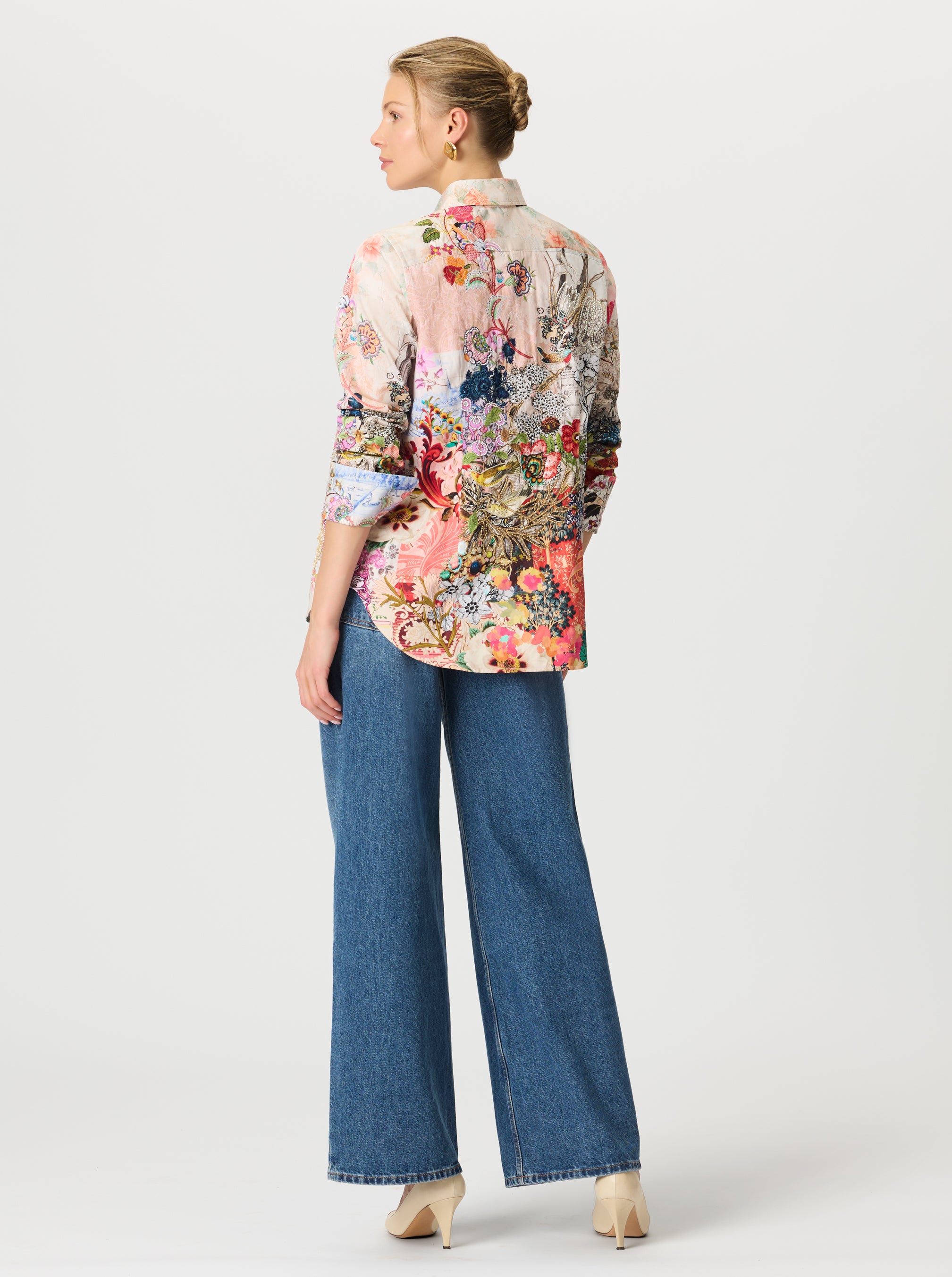 LIMITED EDITION WINGED TAPESTRY LONG SLEEVE SHIRT